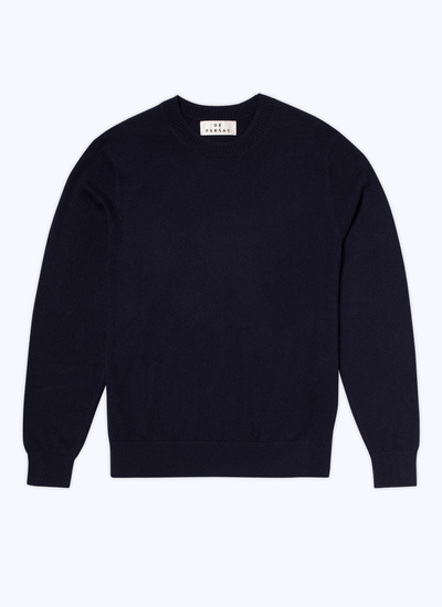 Pull bleu homme cachemire Fursac - A2TOUR-CA27-D030