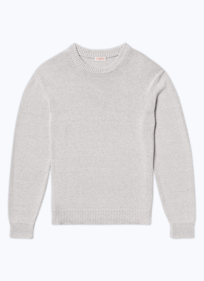 Pull homme lin et coton Fursac - A2DLIN-DA19-A006