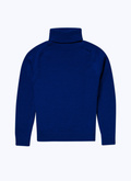Pull bleu en laine mélangée - 22HA2ASAD-AA21/34