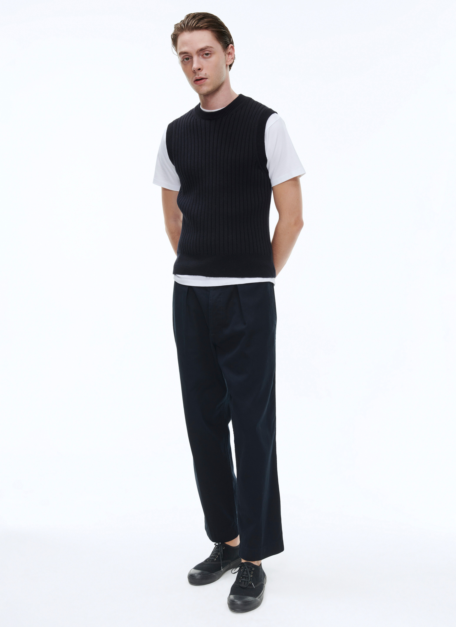 Pull bleu marine homme Fursac - A2BREF-BA19-30