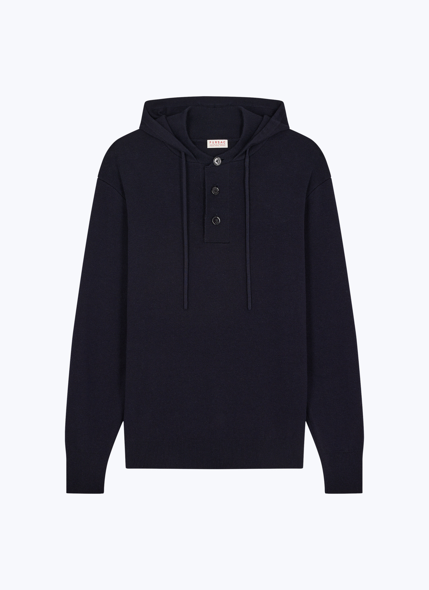 Pull homme laine certifiée et coton Fursac - A2EHOO-EA12-D030