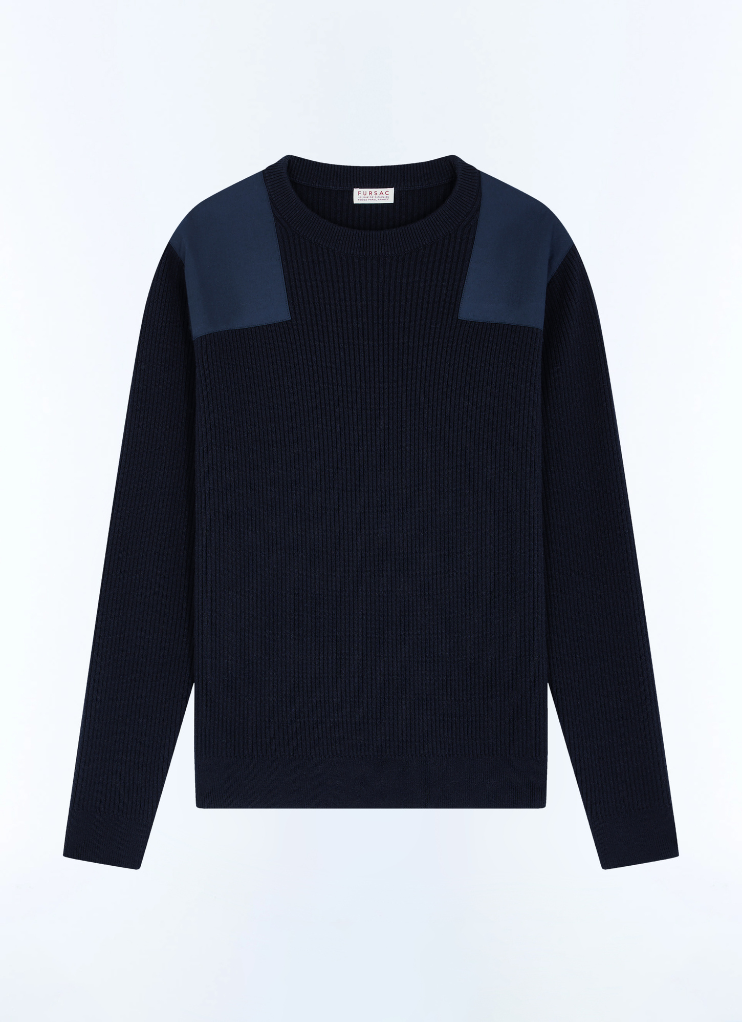 Pull homme laine certifiée et coton Fursac - A2FEPO-FA03-D030