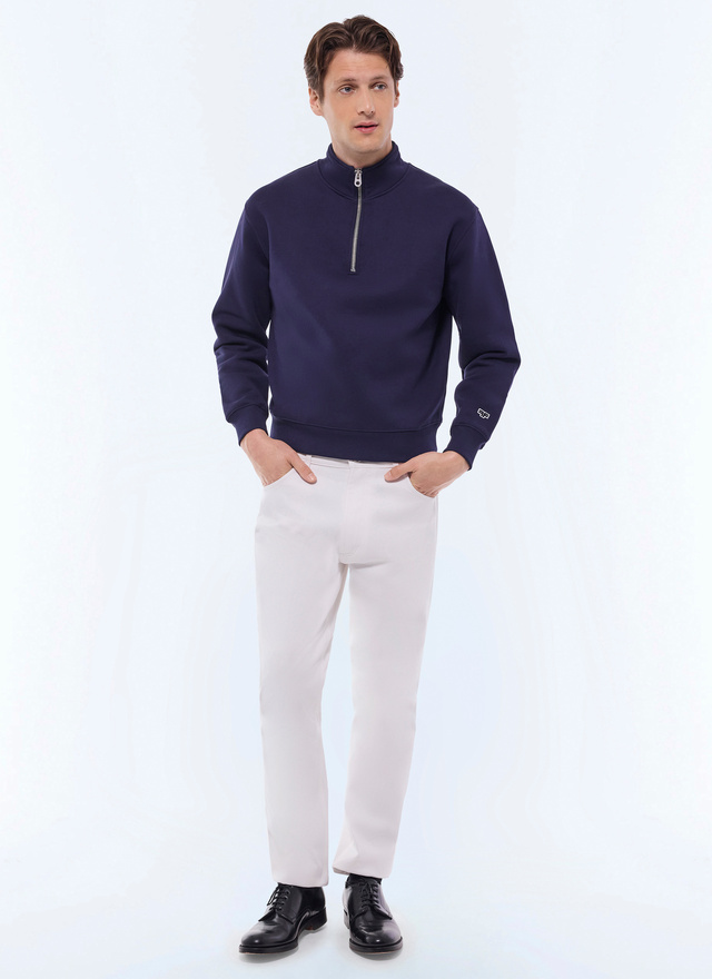 Pull bleu marine homme Fursac - J2GCAM-FJ01-D030