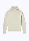 Pull écru en laine mélangée - 22HA2ASAD-AA21/02