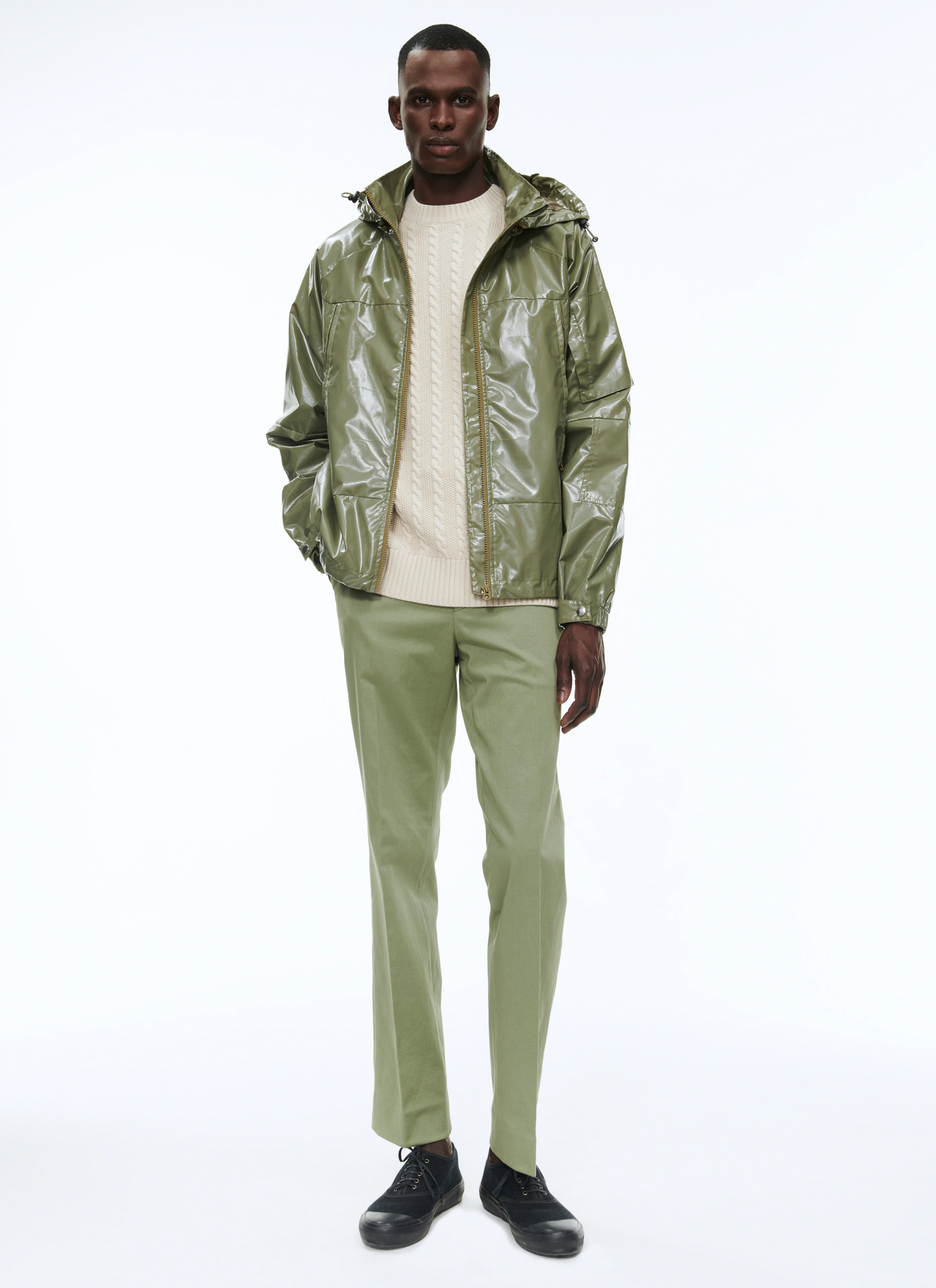 Pull homme laine et coton Fursac - A2BADE-BA08-03