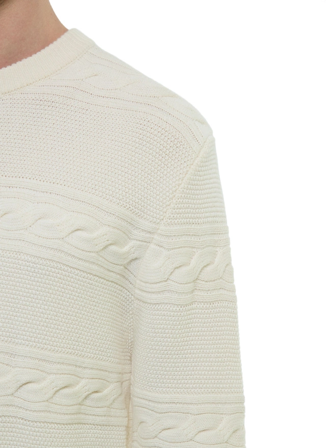 Pull ecru homme Fursac - A2DADE-DA04-A002