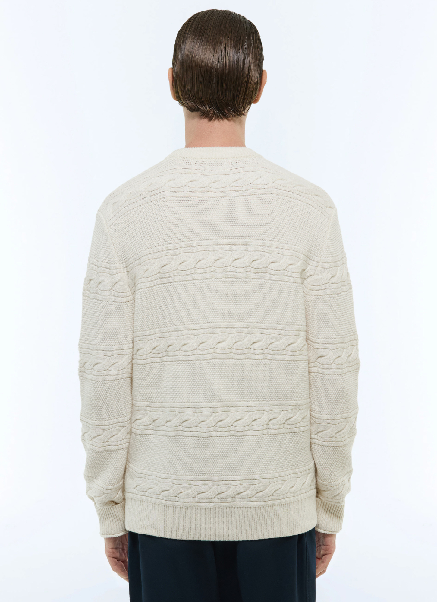 Pull ecru homme Fursac - A2DADE-DA04-A002