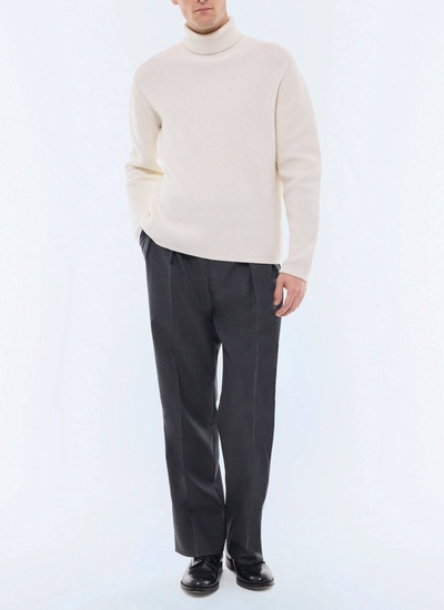 Pull ecru homme Fursac - A2EVAR-EA08-A002