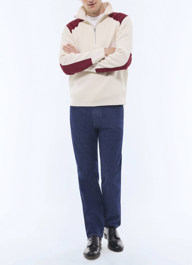Pull ecru homme Fursac - A2GACH-GA09-A002