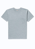 T-shirt gris en jersey de coton - 22HJ2ATEE-AJ11/29