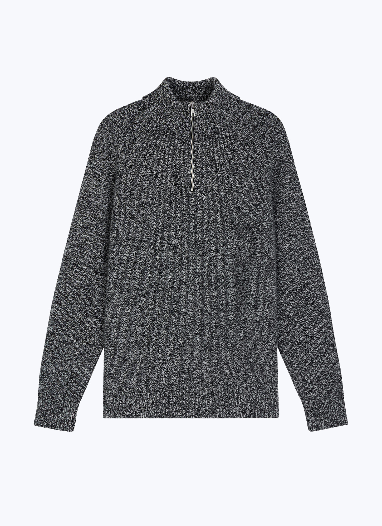 Pull gris homme laine certifiée Fursac - A2ECAM-EA10-B019