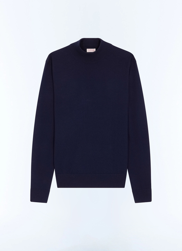 Pull bleu homme matière principale: 100% lainedoublure: aucune Fursac - A2LUGE-LA01-D030