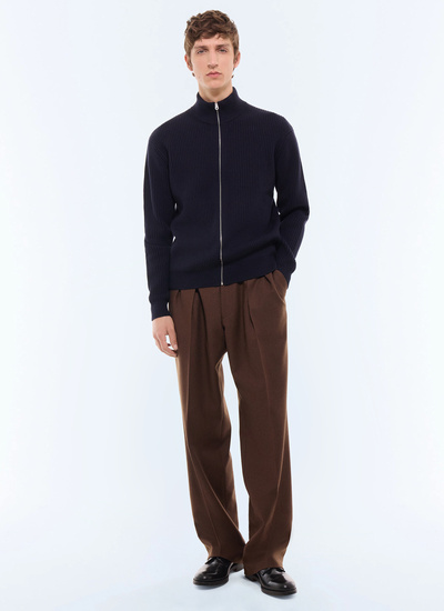 Pull marine homme Fursac - A2LZAP-LA14-D030