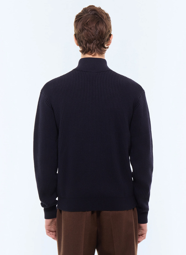 Pull homme 55% laine, 45% coton Fursac - A2LZAP-LA14-D030