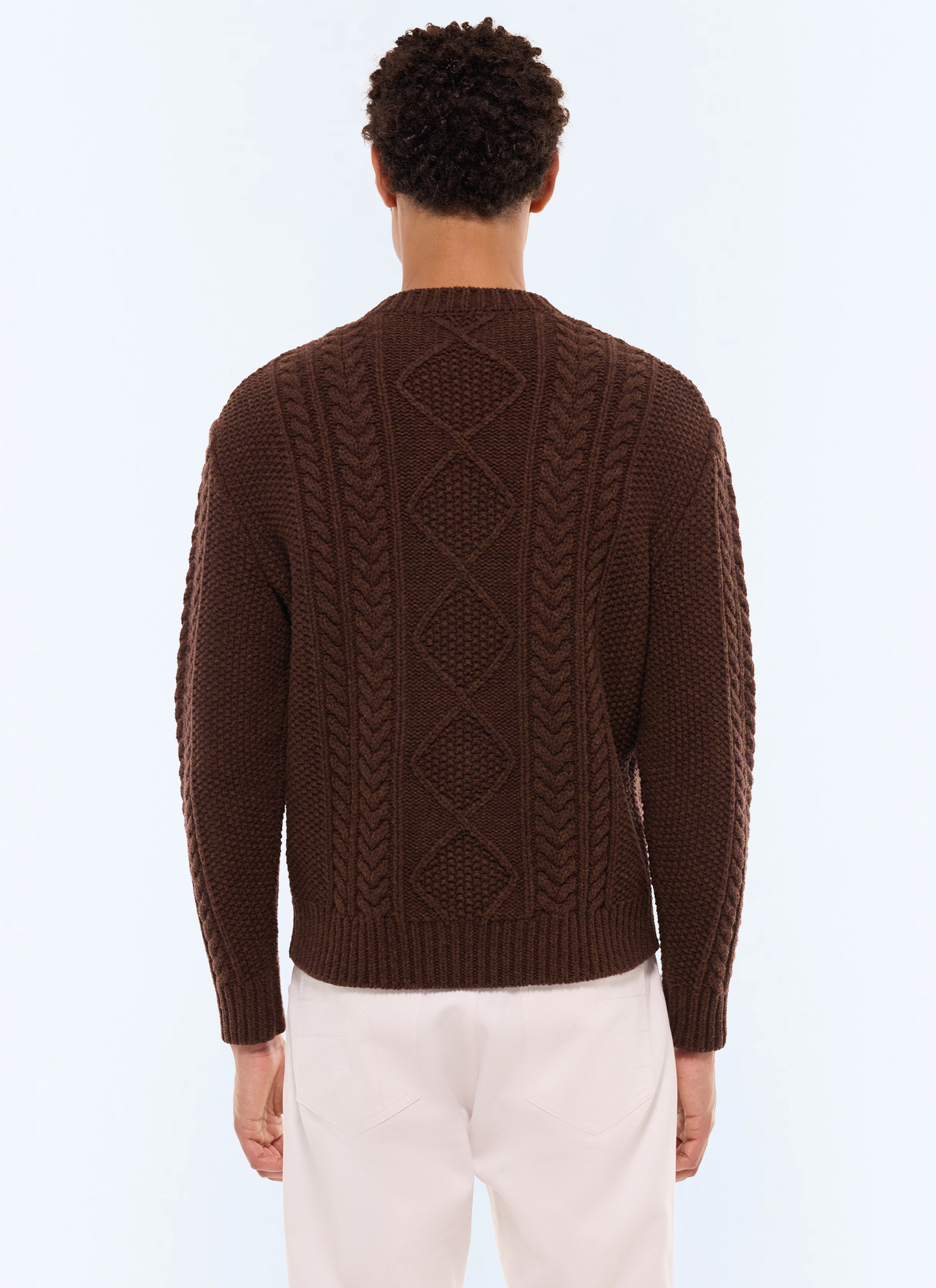 Pull homme laine certifiée Fursac - A2GAGA-GA01-G018