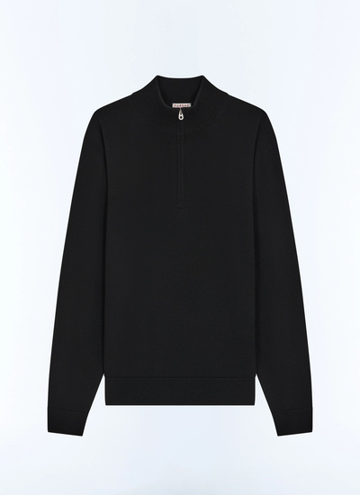 Pull noir homme tissu principal: 100% lainedoublure: aucune Fursac - A2ERYS-LA15-B020