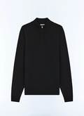 Pull col camionneur en laine mérinos - A2ERYS-LA15-B020