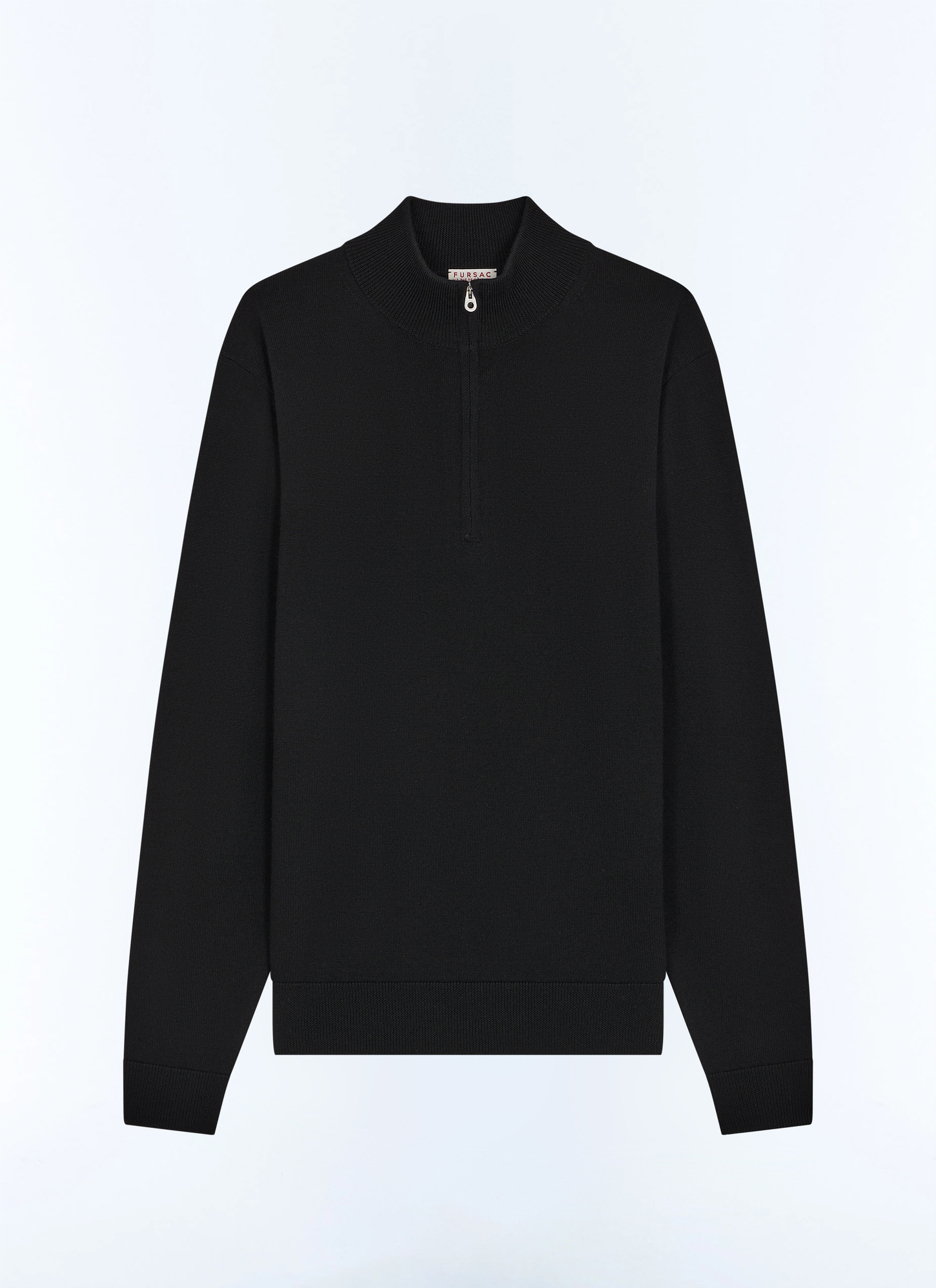 Pull noir homme tissu principal: 100% lainedoublure: aucune Fursac - A2ERYS-LA15-B020