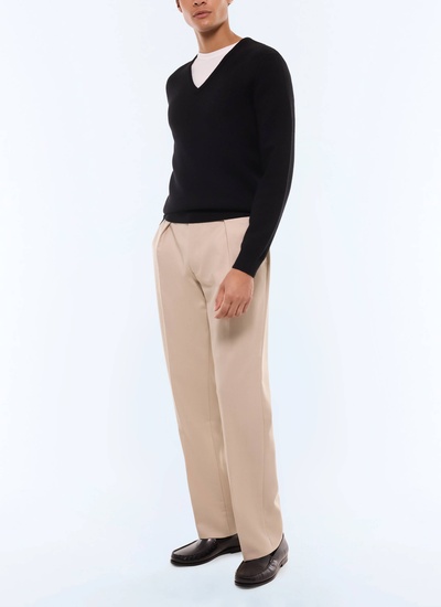 Pull noir homme Fursac - A2GAVE-GA12-B020