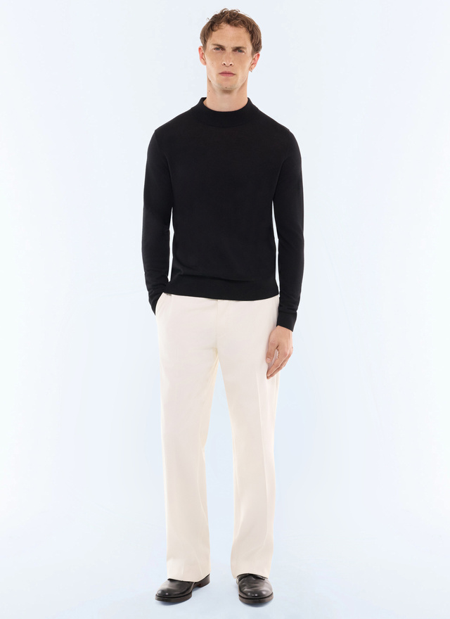 Pull noir homme Fursac - A2LUGE-LA01-B020