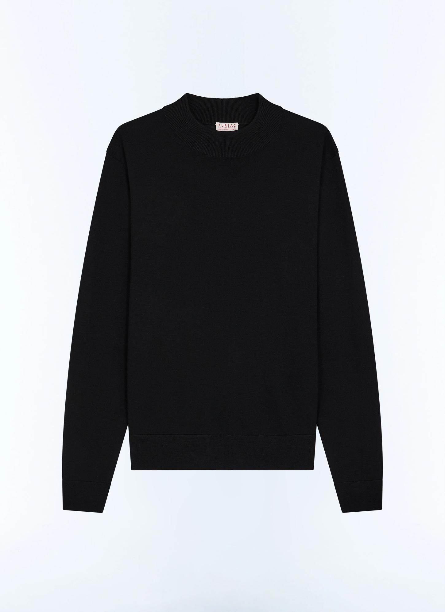 Pull noir homme matière principale: 100% lainedoublure: aucune Fursac - A2LUGE-LA01-B020
