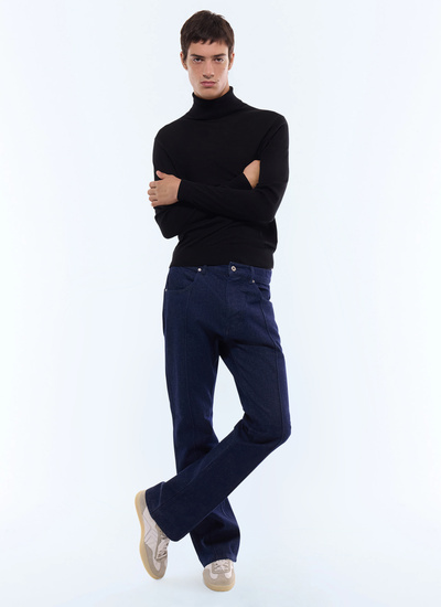 Pull noir homme Fursac - A2OROL-MA03-20