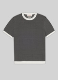 T-shirt à rayures en coton - 21EA2SATU-SA02/20