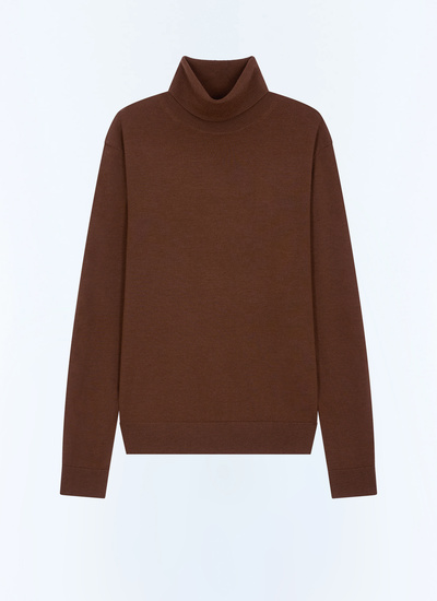 Pull brun homme matière principale: 100% lainedoublure: aucune Fursac - A2LUGE-LA01-G021