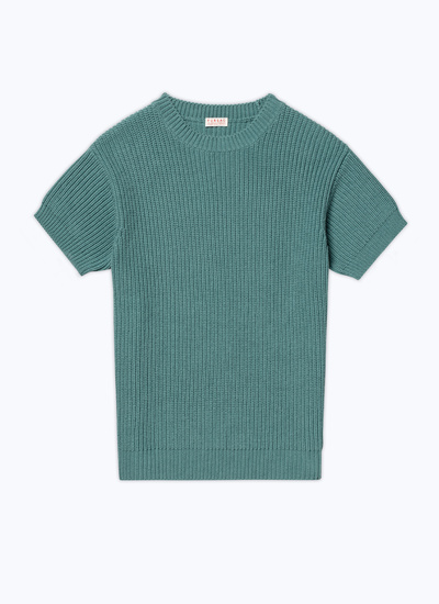 Pull homme laine et coton mélangés Fursac - A2DEMI-DA21-H018