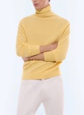 Pull col roulé en laine et cachemire - A2KROU-TA28-E004