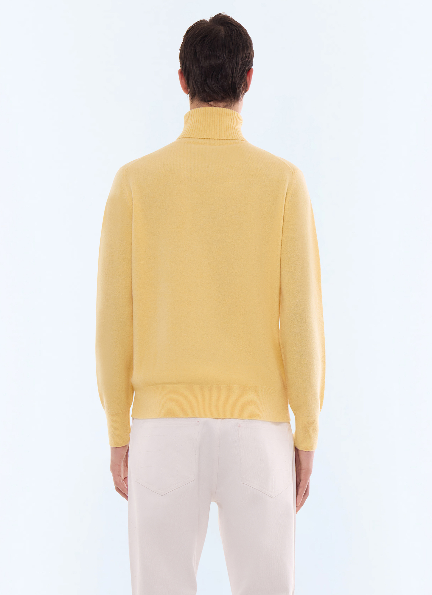 Pull homme laine certifiée et cachemire Fursac - A2KROU-TA28-E004