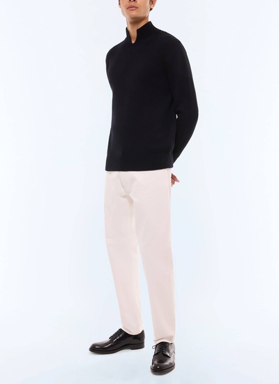 Pull noir homme Fursac - A2GOWI-GA08-B020