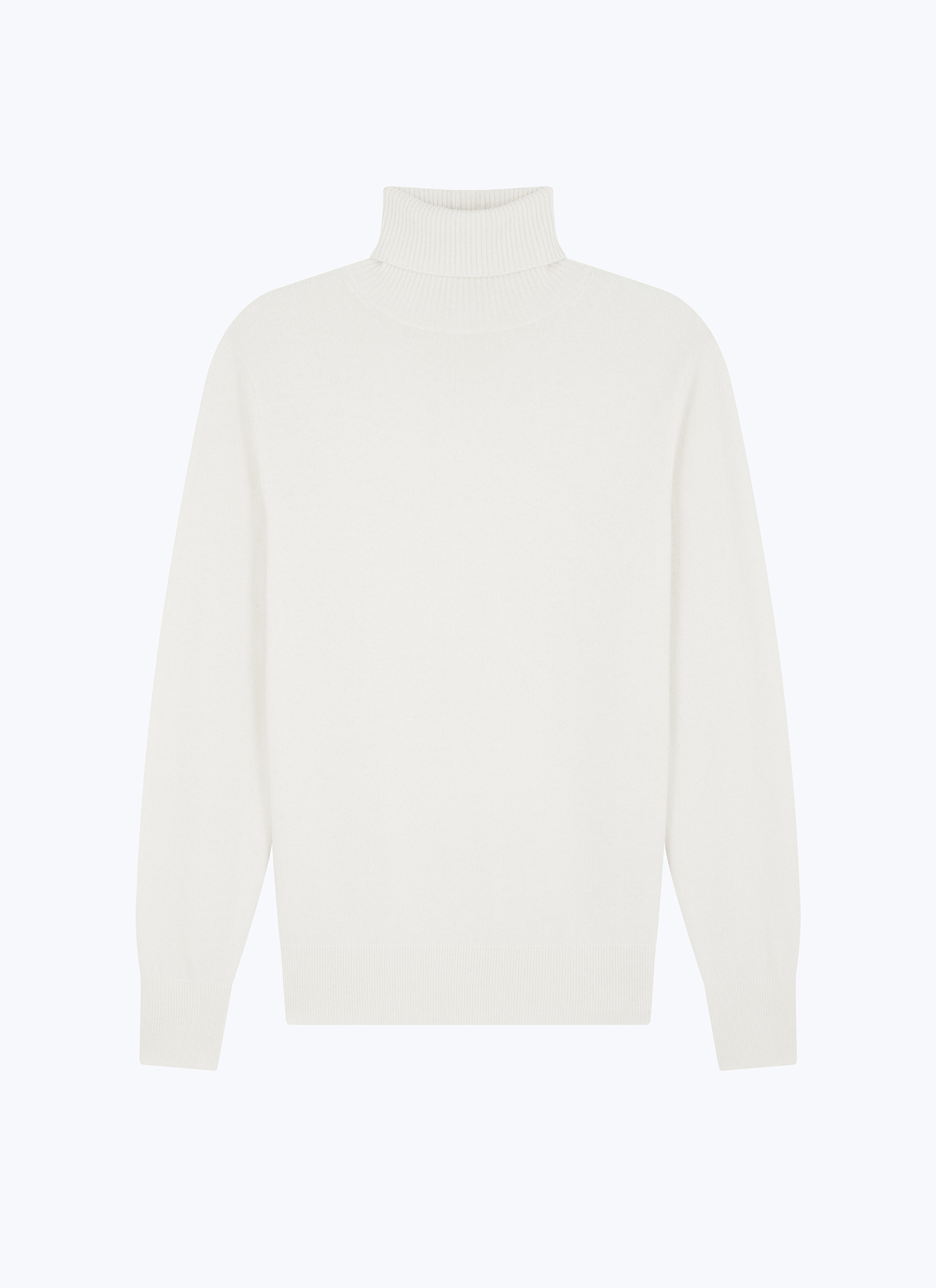 Pull blanc homme laine et cachemire Fursac - A2KROU-TA28-A002