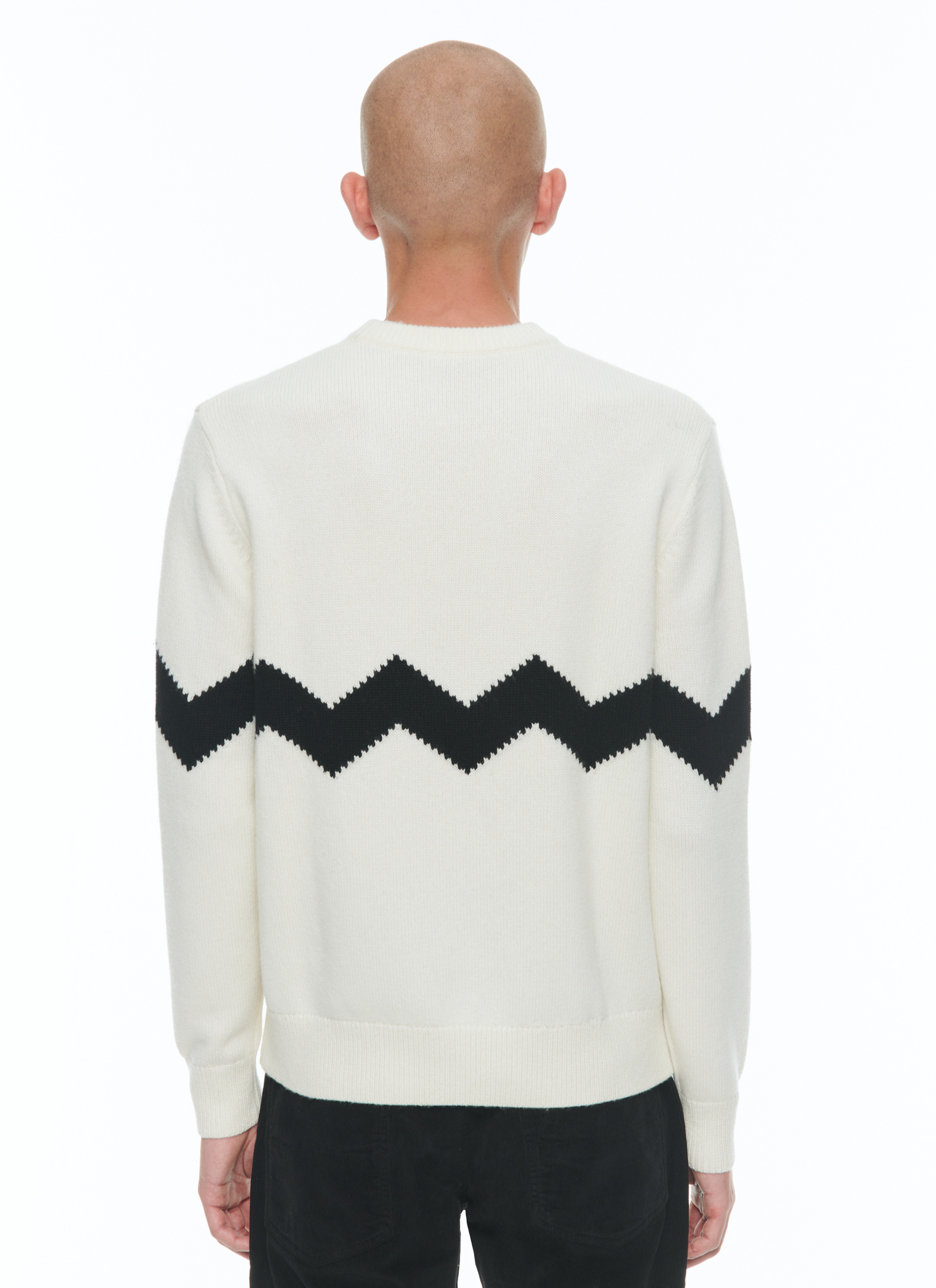 Pull homme laine et cachemire Fursac - A2CZIG-CA11-A002