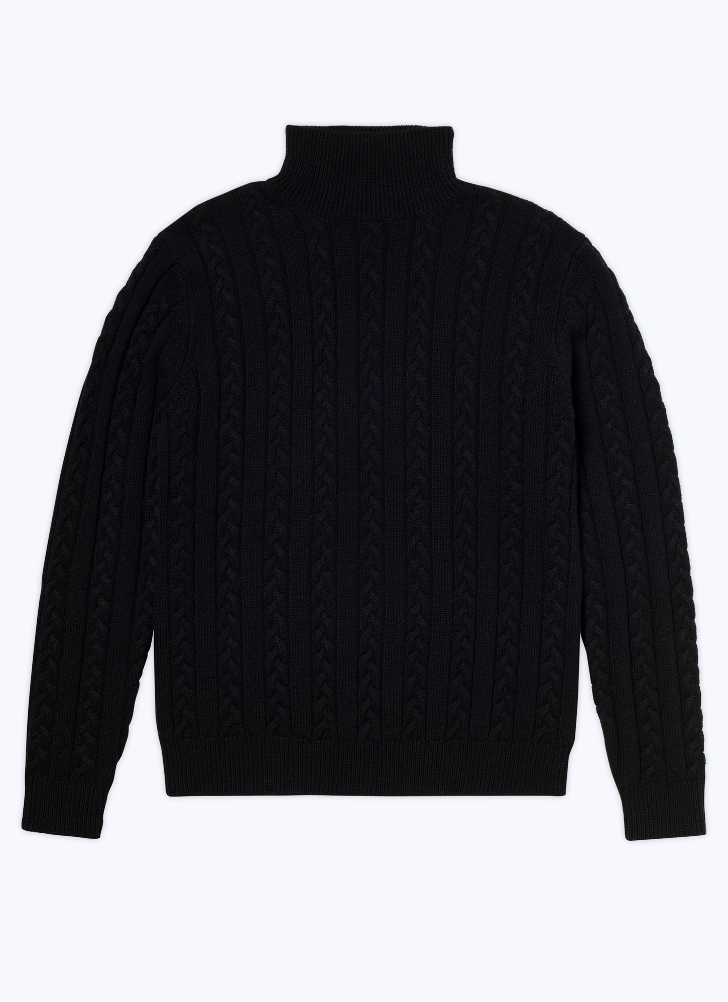 Pull noir homme laine et cachemire Fursac - A2CADE-CA10-B020