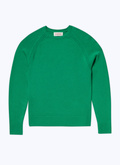 Pull vert en laine et cachemire - A2TSHE-TA35-40