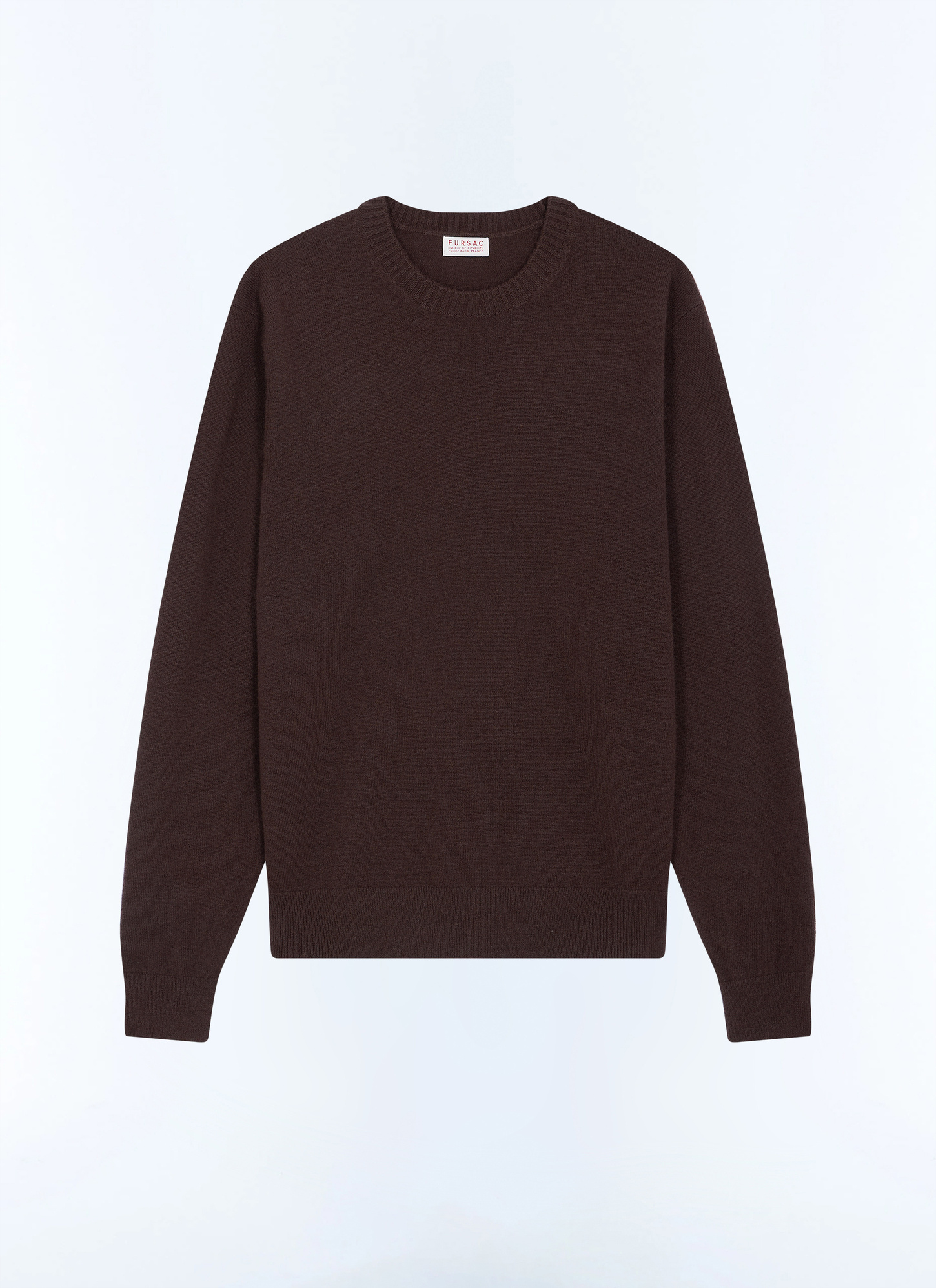 Pull brun homme tissu principal: 100% cachemiredoublure: aucune Fursac - A2GOUR-CA27-G019