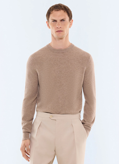 Pull homme ficelle tissu principal: 100% cachemiredoublure: aucune Fursac - A2GOUR-CA27-A006