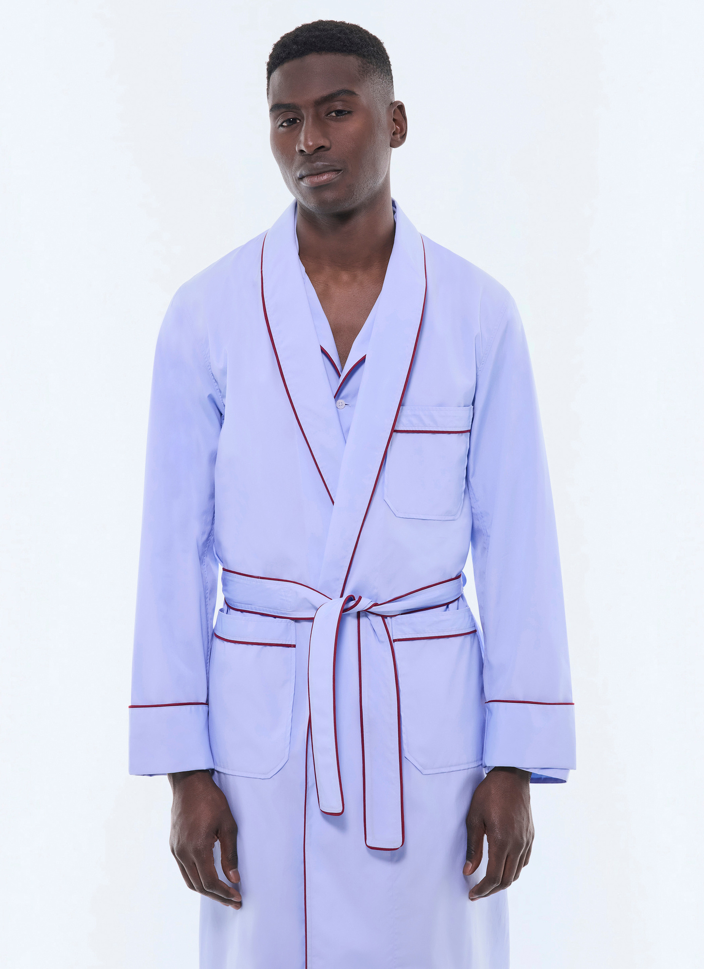 Pyjama bleu ciel homme Fursac - Y3GIVA-DP07-D039