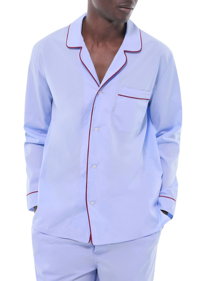 Pyjama bleu ciel homme Fursac - Y3GYJA-DP07-D039