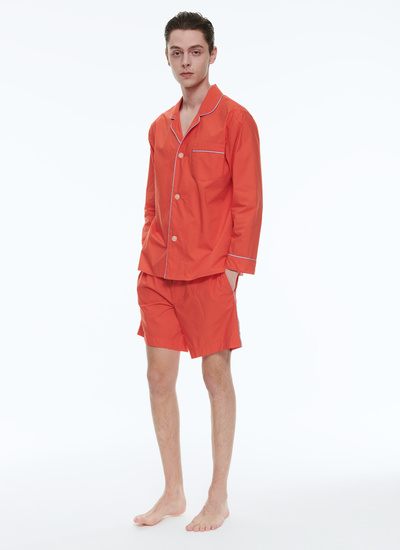 Men's cotton poplin pyjamas Fursac - 23EY3BYJA-BX14/60