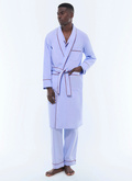 Cotton poplin robe - Y3GIVA-DP07-D039