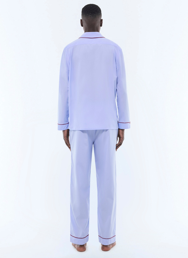 Men's cotton poplin pyjamas Fursac - Y3GYJA-DP07-D039