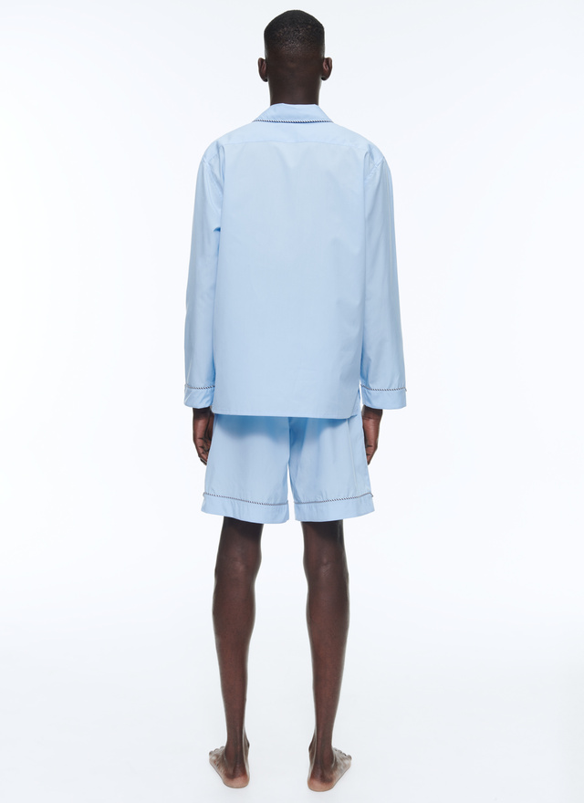 Men's cotton poplin pyjamas Fursac - Y3DYJA-DP07-D039