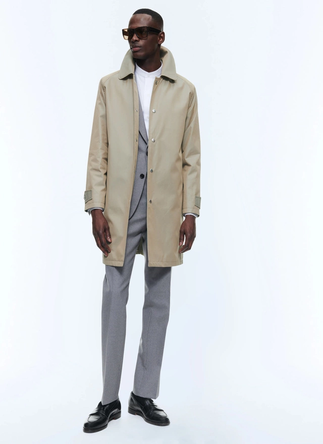 Water repellent Solaro cotton coat