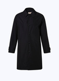 Organic cotton coat with shirt collar - M3CIME-VM03-30