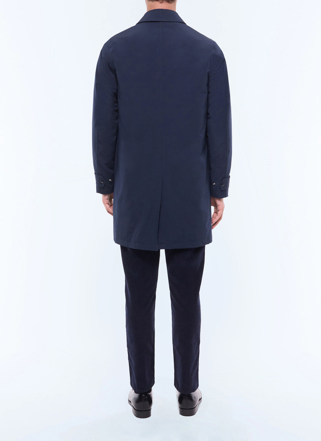 Men's navy blue raincoat Fursac - M3ECKA-DM25-D030