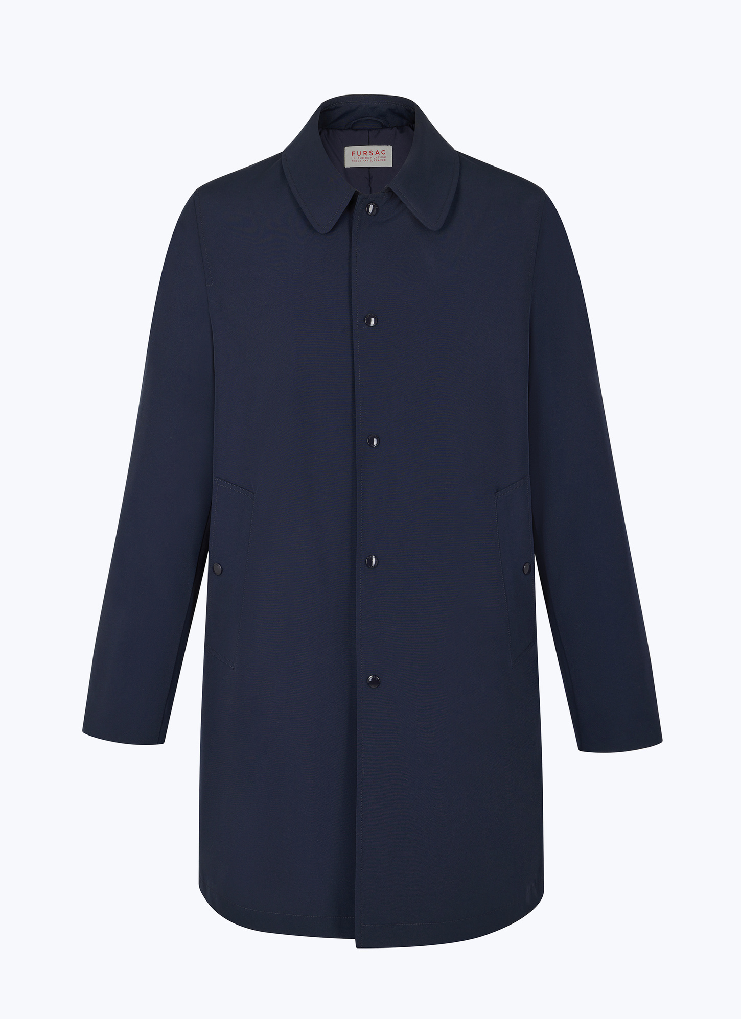 Men's blended cotton technical fabric raincoat Fursac - M3ECKA-DM25-D030