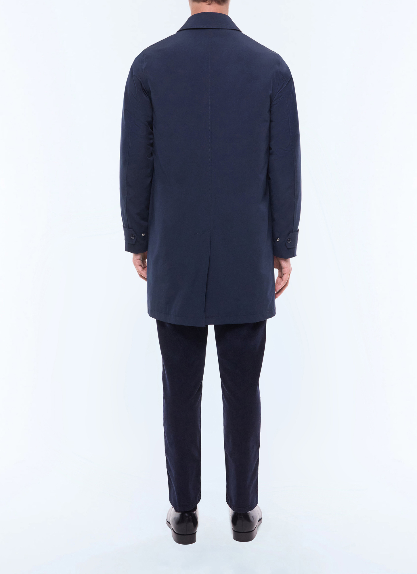 Men's navy blue raincoat Fursac - M3ECKA-DM25-D030