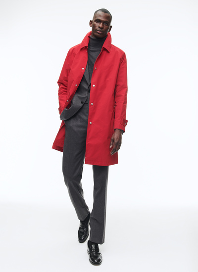 Men's red raincoat Fursac - M3CIME-CM31-C003